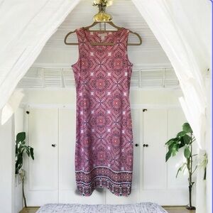 Stretchy Petite PP Dress from Macy's Coral Pink